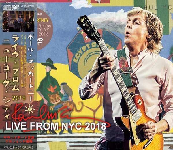 画像1: PAUL McCARTNEY / LIVE FROM NYC 2018 【2CD+DVD】 (1)