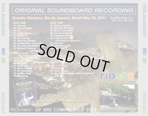 画像2: PAUL McCARTNEY / RIO 2011 【2CD】 (2)