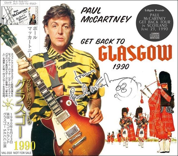 画像1: PAUL McCARTNEY / GET BACK TO GLASGOW 【2CD】 (1)