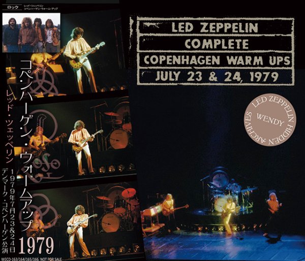 画像1: LED ZEPPELIN / COMPLETE COPENHAGEN WARM UPS 1979 【4CD】 (1)