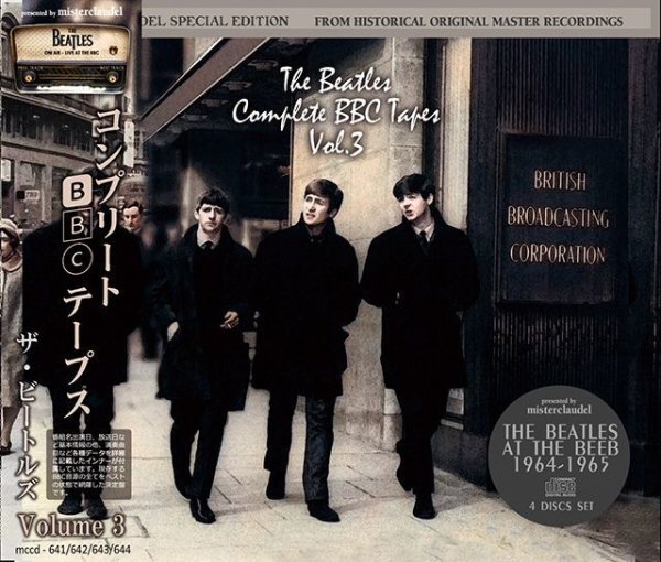 画像1: THE BEATLES / COMPLETE BBC TAPES Vol.3 【4CD＋解説BOOK】 (1)