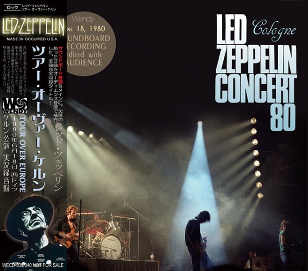 画像1: LED ZEPPELIN / TOUR OVER COLOGNE 【2CD】 (1)