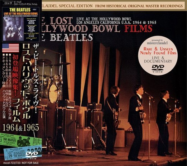 画像1: THE BEATLES / THE LOST HOLLYWOOD BOWL FILMS 【2DVD】 (1)