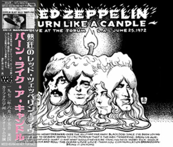 画像1: LED ZEPPELIN / BURN LIKE A CANDLE 【3CD】 (1)