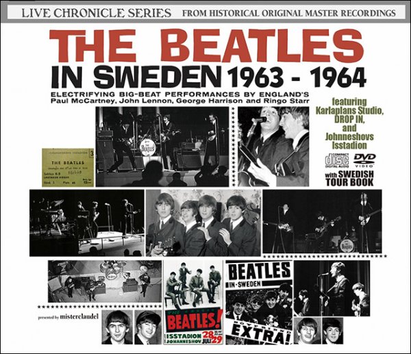 画像1: THE BEATLES / THE BEATLES IN SWEDEN 1963-1964 【2CD+2DVD with BOOKLET】 (1)