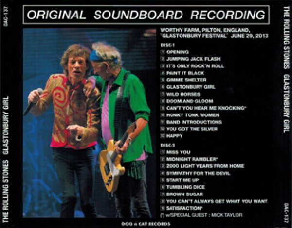 画像2: DAC-137 GLASTONBURY GIRL 【2CD】 (2)