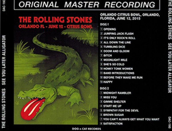 画像2: DAC-160 SEE YOU LATER ALLIGATOR 【2CD】 (2)