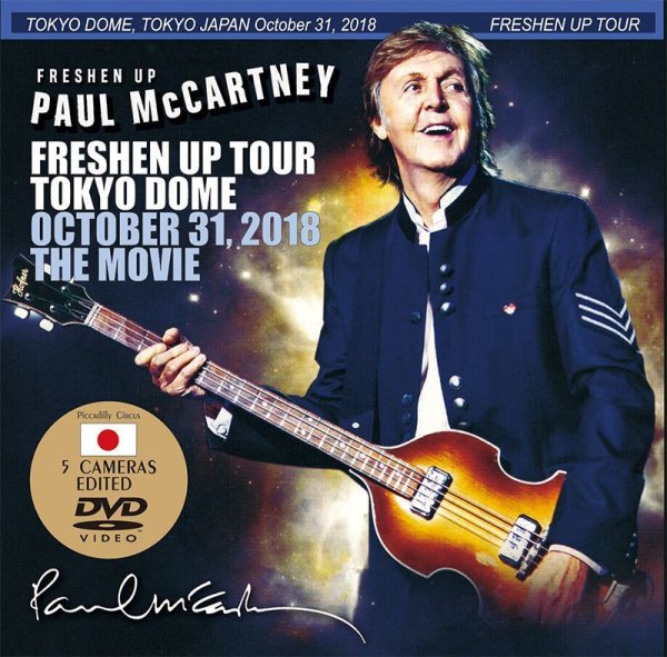 画像1: PAUL McCARTNEY / FRESHEN UP TOKYO DOME THE MOVIE October 31, 2018 【DVD】 (1)