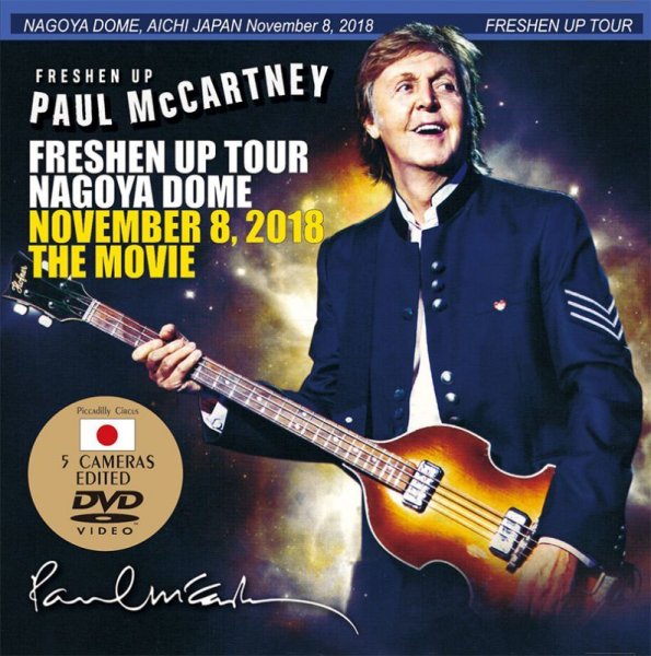 画像1: PAUL McCARTNEY / FRESHEN UP NAGOYA DOME THE MOVIE 2018 【DVD】 (1)