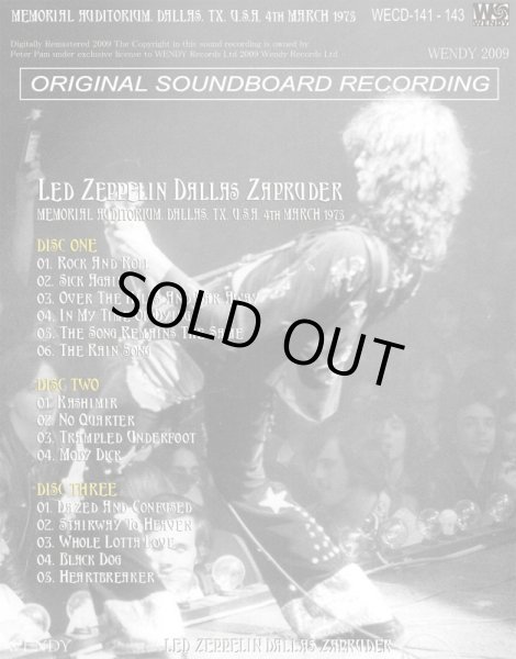 画像2: LED ZEPPELIN / ZAPRUDER 【3CD】 (2)