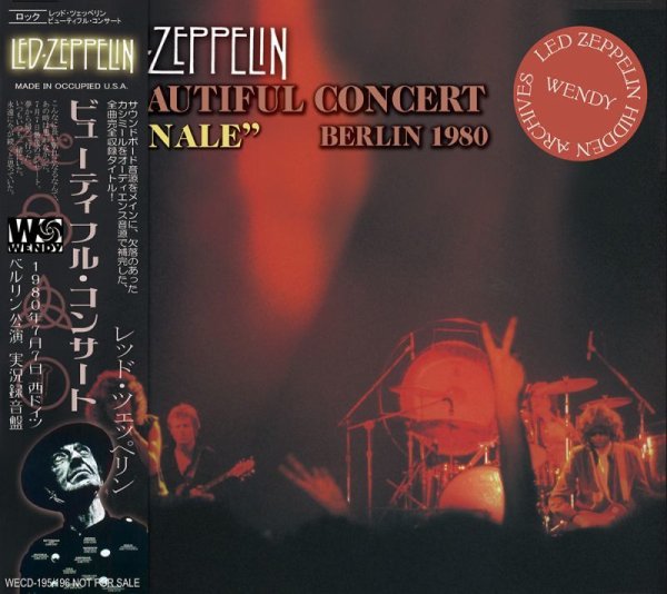 画像1: LED ZEPPELIN / BEAUTIFUL CONCERT "FINALE" BERLIN 【2CD】 (1)