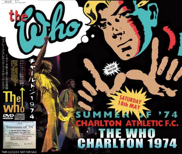 画像1: THE WHO / CHARLTON 1974 【2CD+DVD】 (1)