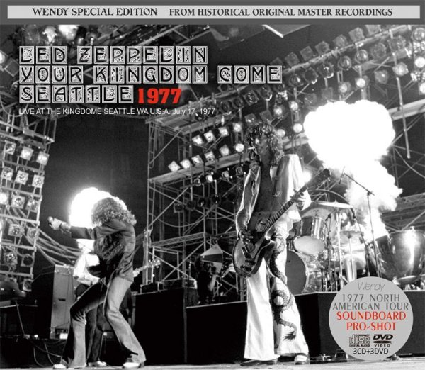 画像1: LED ZEPPELIN / YOUR KINGDOM COME SEATTLE 1977 【3CD+3DVD】 (1)