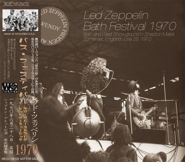 画像1: LED ZEPPELIN / BATH FESTIVAL 1970 【2CD】 (1)