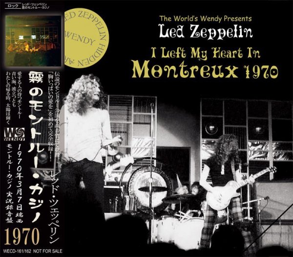 画像1: LED ZEPPELIN / I LEFT MY HEART IN MONTREUX 1970 【2CD】 (1)