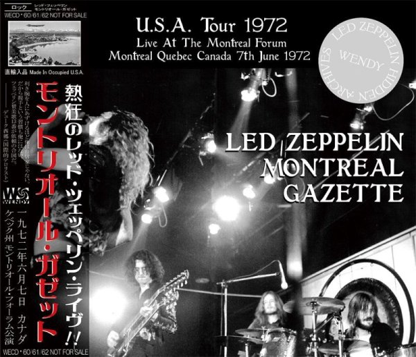 画像1: LED ZEPPELIN 1972 MONTREAL GAZETTE 3CD (1)