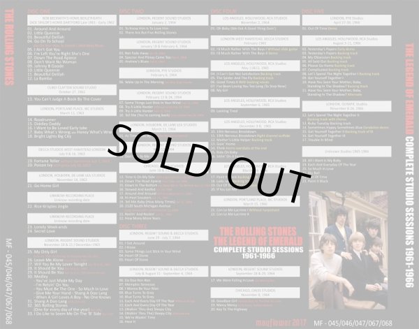 画像2: THE ROLLING STONES / THE LEGEND OF EMERALD - COMPLETE STUDIO SESSIONS - 【5CD】 (2)