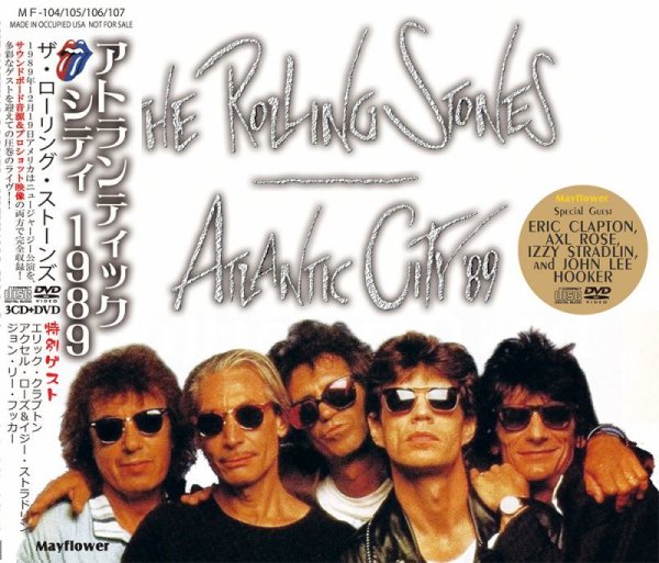 画像1: THE ROLLING STONES / ATLANTIC CITY '89 【3CD+DVD】 (1)