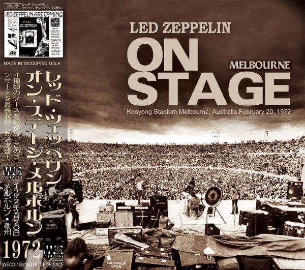 画像1: LED ZEPPELIN / ON STAGE MELBOURNE 【2CD】 (1)