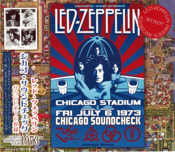 画像1: LED ZEPPELIN / CHICAGO SOUNDCHECK 1973 【1CD】 (1)