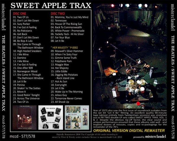 画像2: THE BEATLES / SWEET APPLE TRAX 【2CD】 (2)