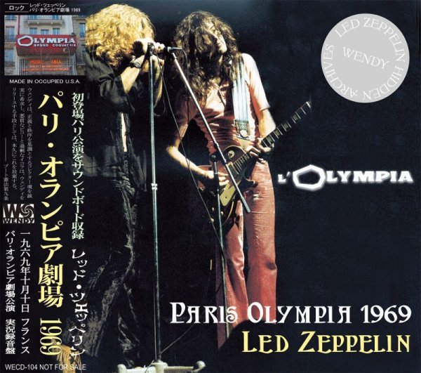 画像1: LED ZEPPELIN / PARIS OLYMPIA 【1CD】 (1)