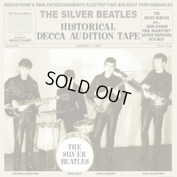 画像1: THE BEATLES / HISTORICAL DECCA AUDITION TAPE 【1CD】 (1)
