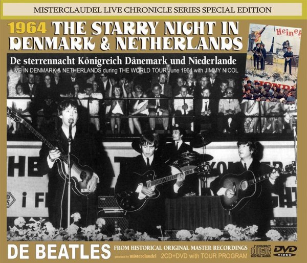 画像1: THE BEATLES / STARRY NIGHT IN DENMARK & THE NETHERLANDS 【2CD+DVD】 (1)
