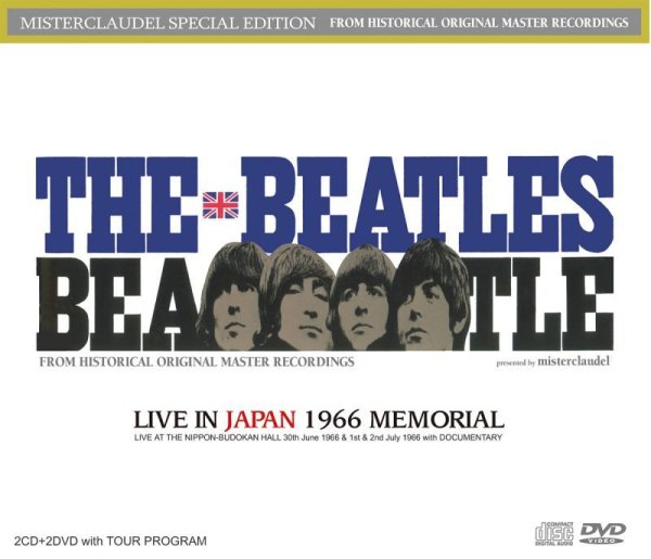 画像1: THE BEATLES / LIVE IN JAPAN MEMORIAL 1966 SPECIAL EDITION 【2CD+2DVD】 (1)