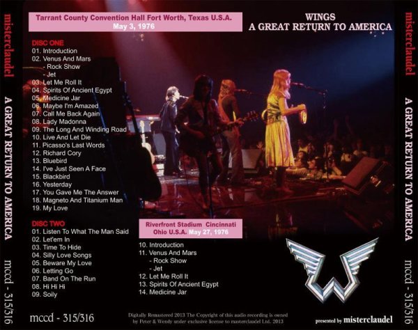 画像2: PAUL McCARTNEY / A GREAT RETURN TO AMERICA 【2CD】 (2)