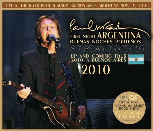 画像1: PAUL McCARTNEY / FIRST NIGHT ARGENTINA 2010 【2CD+DVD】 (1)
