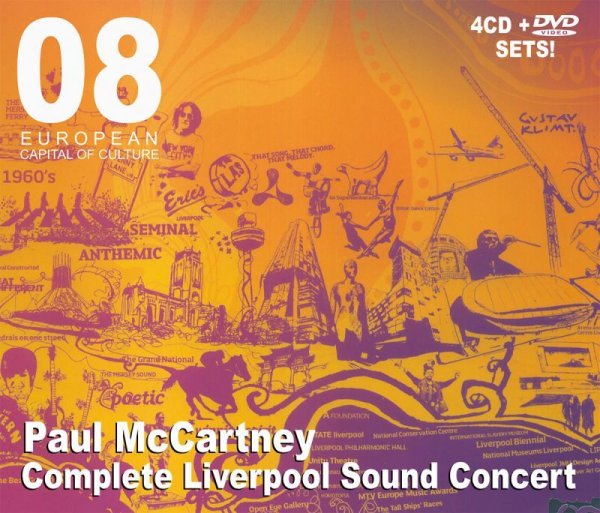 画像1: PAUL McCARTNEY / COMPLETE LIVERPOOL SOUND CONCERT 2008 【4CD+DVD】 (1)