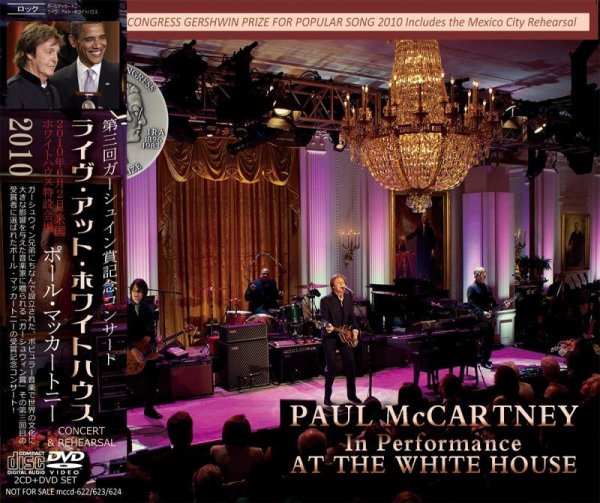 画像1: PAUL McCARTNEY / IN PERFORMANCE AT THE WHITE HOUSE 2010 【2CD+DVD】 (1)