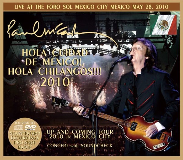 画像1: PAUL McCARTNEY / HOLA CUIDAD DE MEXICO!, HOLA CHILANGOS!!! 【3CD+2DVD】 (1)
