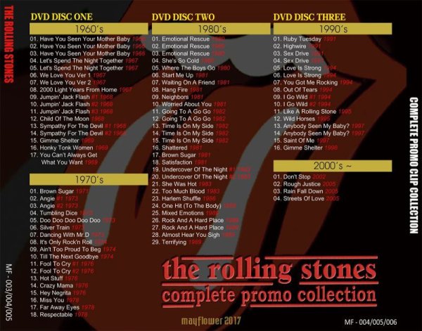 画像2: THE ROLLING STONES / COMPLETE PROMO COLLECTION 【3DVD】 (2)