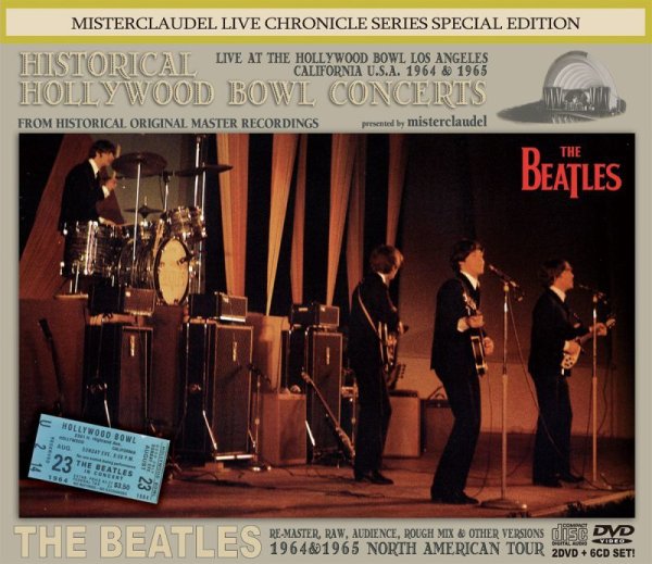 画像1: THE BEATLES / HISTORICAL HOLLYWOOD BOWL CONCERTS 【2DVD+6CD】 (1)