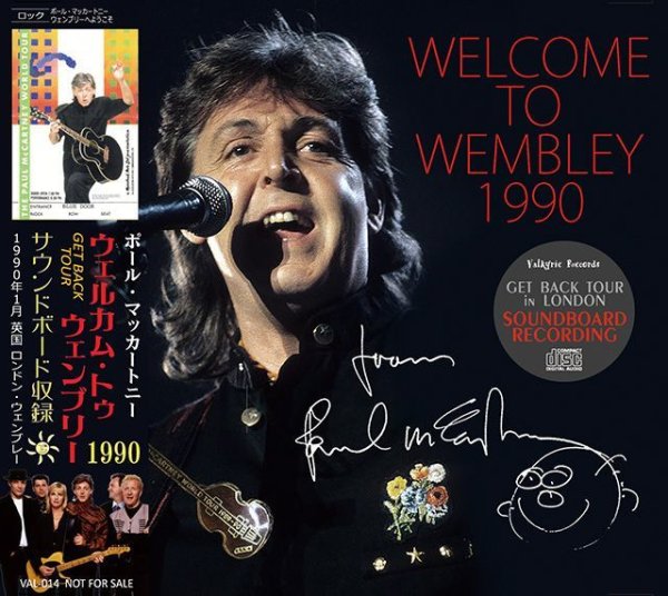 画像1: PAUL McCARTNEY / WELCOME TO WEMBLEY 1990 【2CD】 (1)