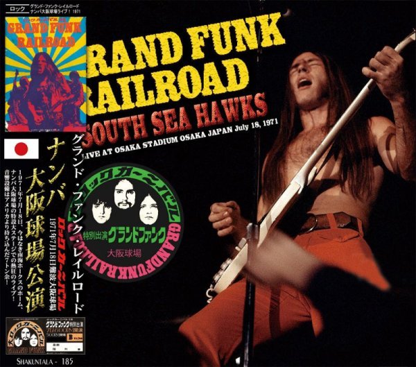 画像1: GRAND FUNK RAILROAD / SOUTH SEA HAWKS 1971 【1CD】 (1)