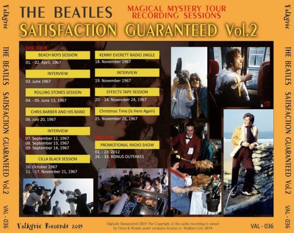画像6: THE BEATLES / SATISFACTION GUARANTEED Vol.2 【5CD】 (6)