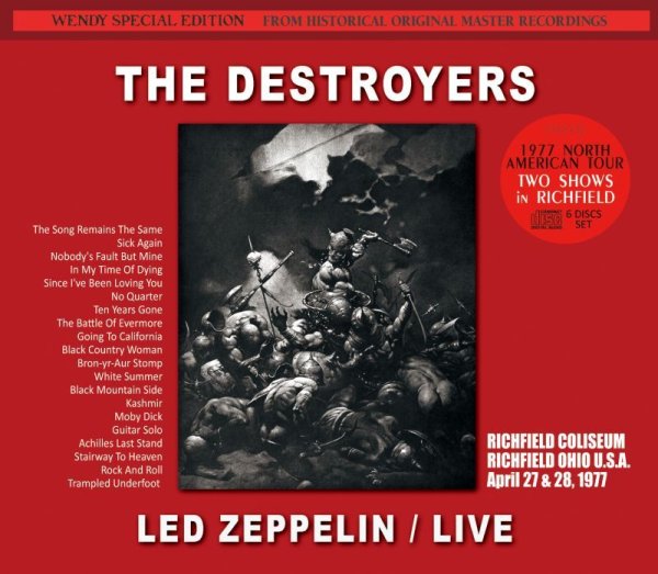 画像1: LED ZEPPELIN / THE DESTROYERS 1977 6CD (1)