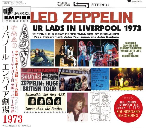 画像1: LED ZEPPELIN 1973 FOUR LADS IN LIVERPOOL 2CD (1)