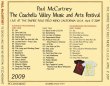 画像2: PAUL McCARTNEY / THE COACHELLA VALLEY MUSIC & ARTS FESTIVAL 【3CD】 (2)