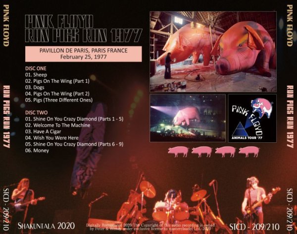 画像2: PINK FLOYD 1977 RUN PIGS RUN 2CD (2)