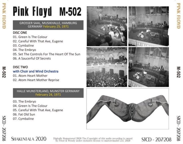 画像2: PINK FLOYD 1971 M-502 2CD (2)