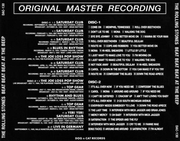 画像2: DAC-130 BEAT BEAT BEAT AT THE BEEP 【2CD】 (2)