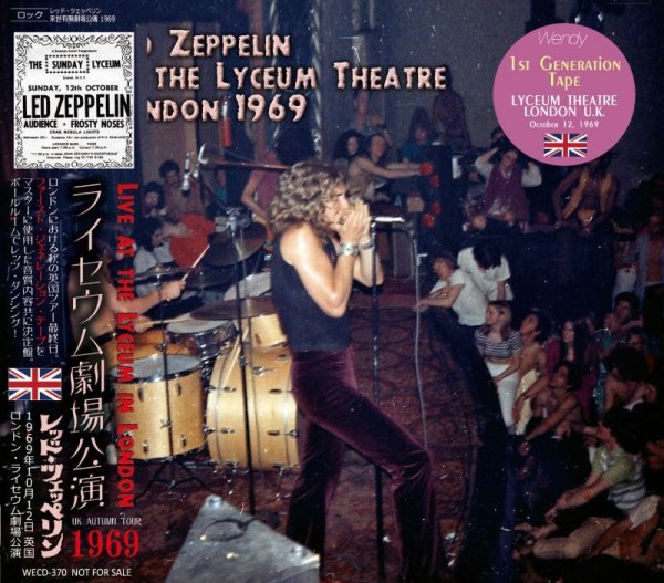 画像1: LED ZEPPELIN 1969 AT THE LYCEUM THEATRE CD (1)