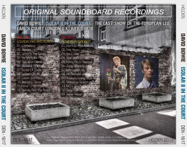 画像2: DAVID BOWIE / ISOLAR II IN THE COURT 1978 【2CD】 (2)