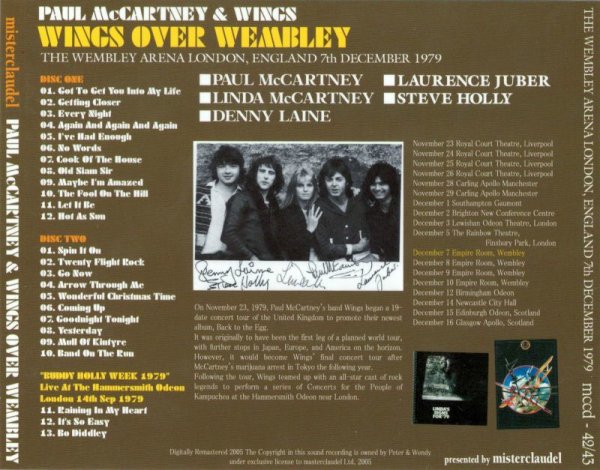 画像2: PAUL McCARTNEY / WINGS OVER WEMBLEY 【2CD】 (2)