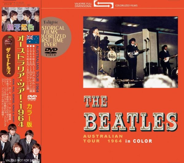 画像1: THE BEATLES AUSTRALIAN TOUR 1964 in COLOR DVD (1)