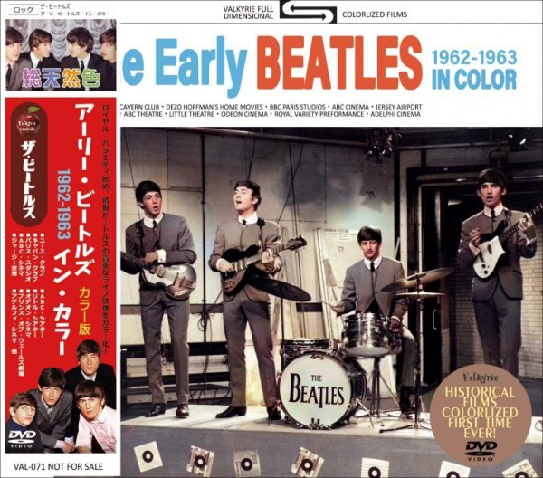 画像1: THE BEATLES EARLY BEATLES 1962-1963 IN COLOR DVD (1)